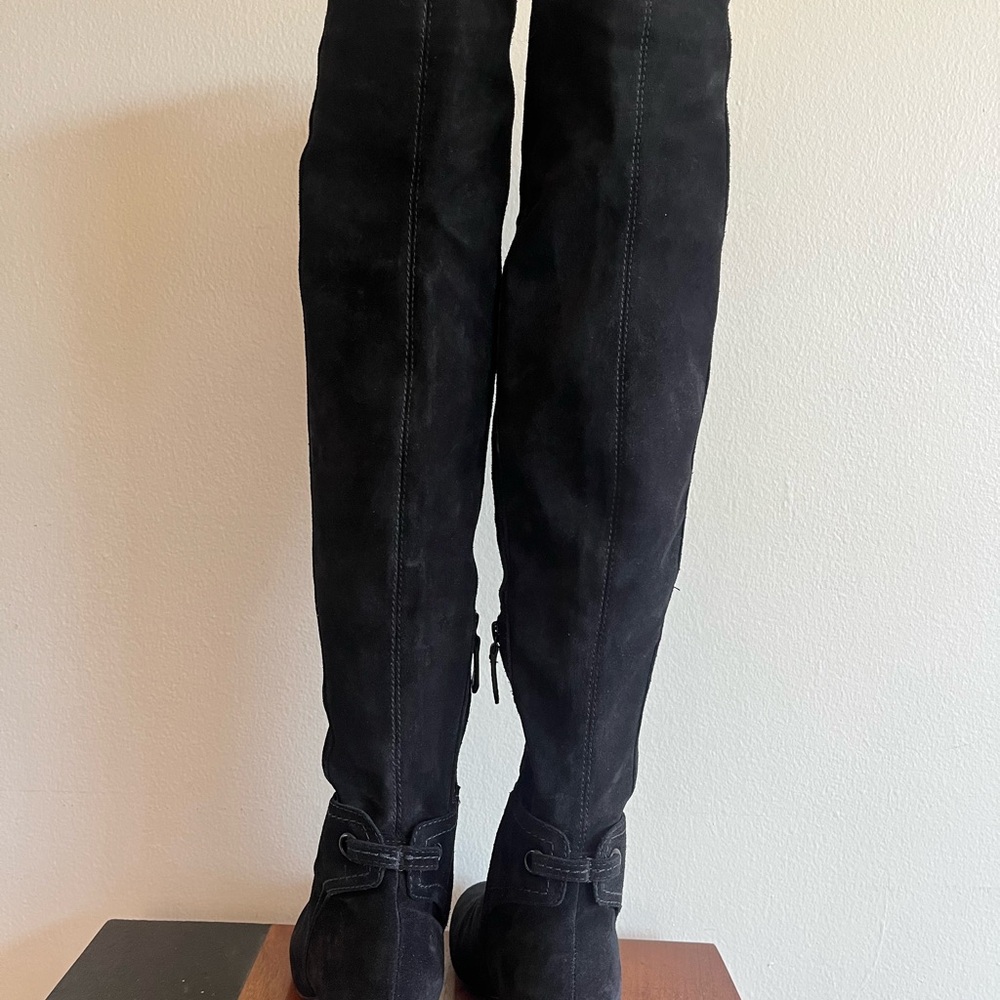 Tory Burch Black Over-the-Knee Boots